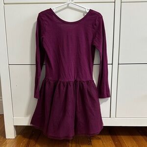 Old Navy Girls' Knit Dress in Plum